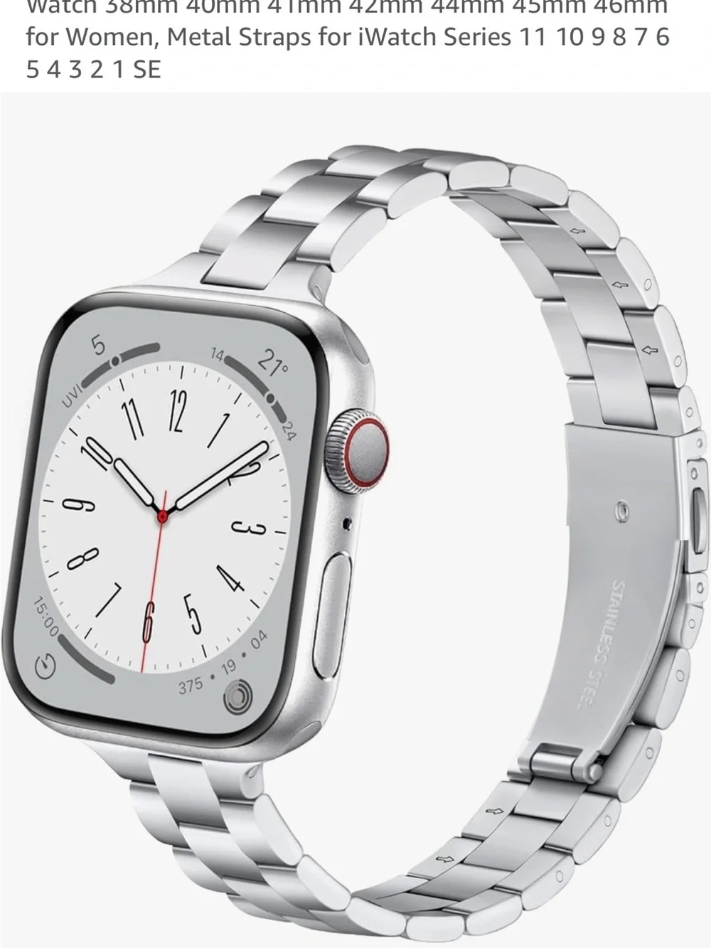 Apple Watch SE 40MM w/ Box, Magnetic Charging Cable & 6 Bands